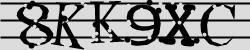 Retype the CAPTCHA code from the image