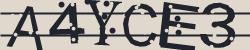 Retype the CAPTCHA code from the image