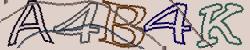 Retype the CAPTCHA code from the image